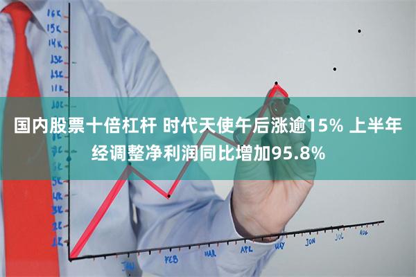 国内股票十倍杠杆 时代天使午后涨逾15% 上半年经调整净利润同比增加95.8%