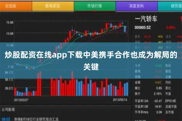 炒股配资在线app下载中美携手合作也成为解局的关键