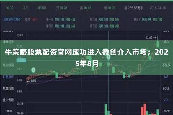 牛策略股票配资官网成功进入微创介入市场；2025年8月