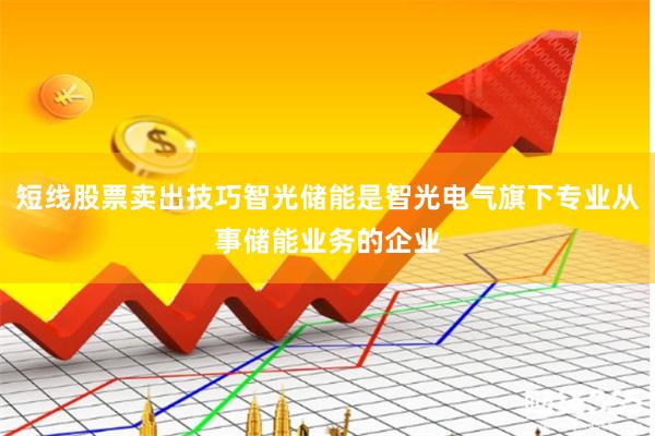 短线股票卖出技巧智光储能是智光电气旗下专业从事储能业务的企业